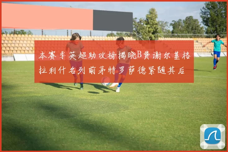 本赛季英超助攻榜揭晓B费谢尔基格拉利什名列前茅特罗萨德紧随其后